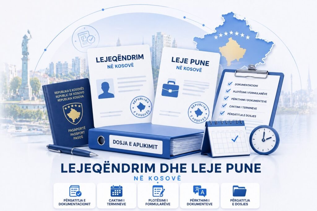 Lejeqëndrim dhe leje pune në Kosovë image pro info perkthime